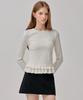 VIKINI VENDER Frill Layered Rash Guard - Ivory