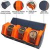 1/2/3 Sleuven Horlogeroller Reiskoffer Draagbare Vintage Leer Horloge Display Case Opbergdoos Horloge Organizers Mannen Kerstcadeau