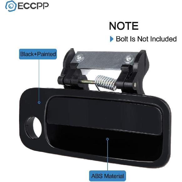 ECCPP Exterior Door Handle Front Right Side for Toyota Avalon 2000 2001 2002 2003 2004 Black 1Pc 69210AC030C0