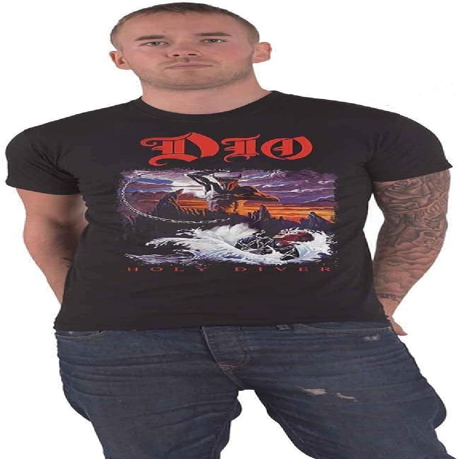 Dio  Holy Diver  (Black) T-Shirt XXXXXL чёрный
