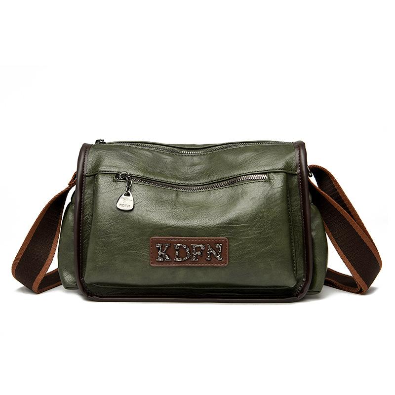 Retro Broadband Shoulder Bag New Casual Mother Bag Large Capacity Versatile Crossbody Bag