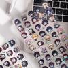 Sky Demon Slayer Q Emoji Stickers: Japanese Anime Shinobu Kocho Phone Case & Water Cup Decorations