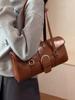2026 Winter Belt Design Y2K Retro Design Small PU Leather Underarm Bag Women Fashion Handbags New Trend Shoulder Bag