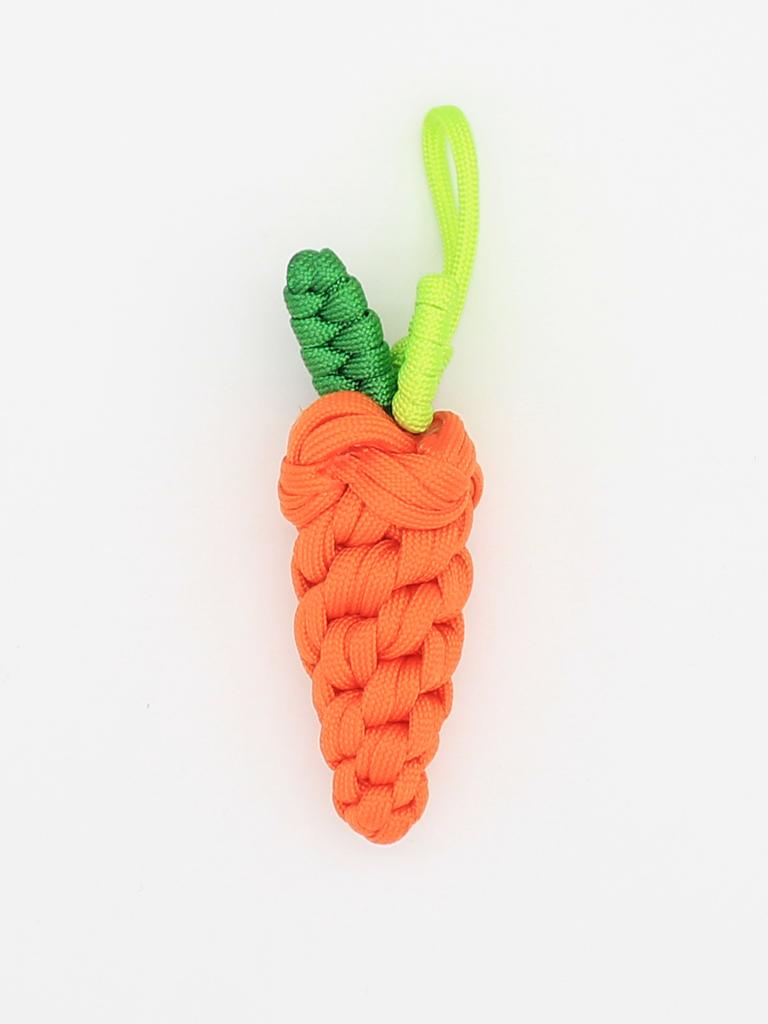 Cute and Childlike Hand-woven Carrot Flower Keychain Mobile Phone Pendant Bag Jewelry