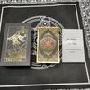 Waterproof Gold Foil 78 Plastic Tarot Cards Luxury Divination Board Game With Colorful Manual And Exquisite Flipbox