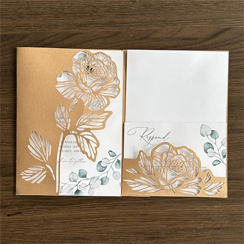 Hollowed Flower Cutting Dies Carbon Steel Die Cut Templates Decorative Embossing Paper Die for Card Making Scrapbooking
