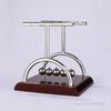 Sfera di Equilibrio in Acciaio Fisica Scienza Pendolo Divertimento Sviluppo Precoce Giocattolo da Scrivania Educativo Regalo, Culla di Newton Grande, Media, Piccola