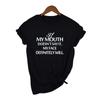 Sarcastic Shirts If My Mouth Doesn T Say It My Face Definitely Will Shirt With Sayings