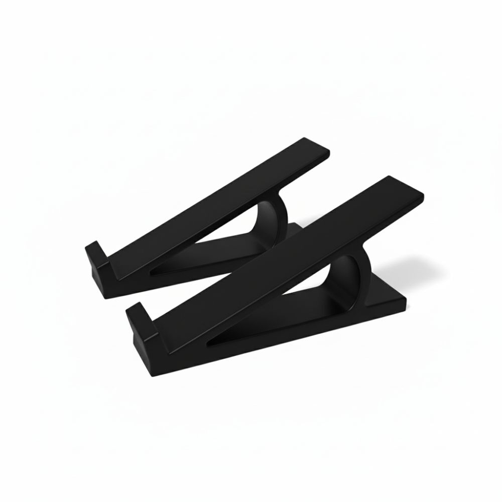1 Pair New Portable Keyboard Elevated Stand Raised Keyboard Angle Plastic Computer Keyboard Riser Accessories Monitor Holder