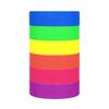 6PCS High Viscosity Fluorescent Cloth Tape Multi-Color Neon Gaffer Tape Luminous Tape  Floor Marking