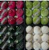 Velvet Wrapped Christmas Ball Set - DIY Tree Decorations & Hanging Ornaments