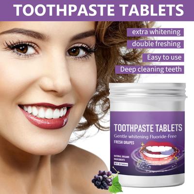 Lila portugiesische Paste Tabletten für Zahnaufhellung Farbkorrektur 30 Mint
