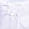 Wedding Ring Pillow Creative Bride Ring Pillow Wedding Supplies (White)