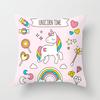Ins Cute Unicorn Pillowcase Cartoon Home Sofa Cushion Pillowcase Pillowcase Pillowcase Pillowcase