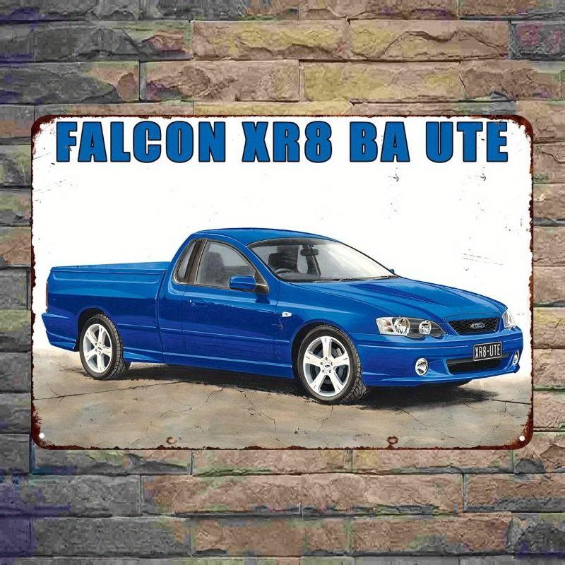 Retro Metall Blechschild Kunst Wanddekor für Auto Garage Man Cave Bar