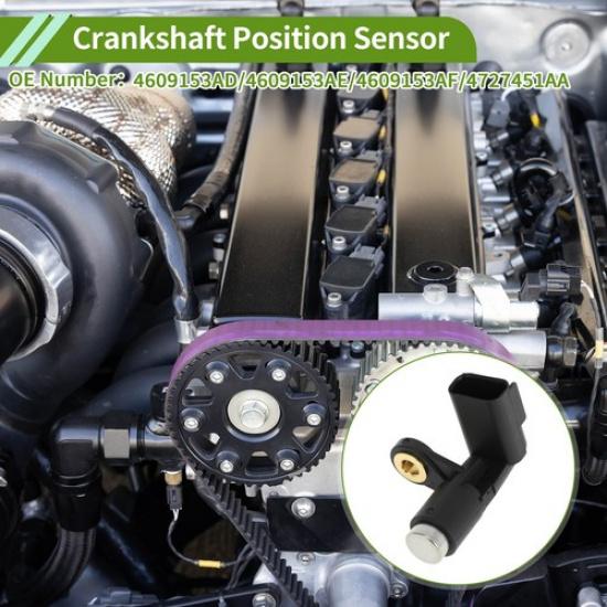 Crankshaft Position Sensor for Jeep Wrangler 4.0L 2002-2006 No.4609153AD 1 Pc