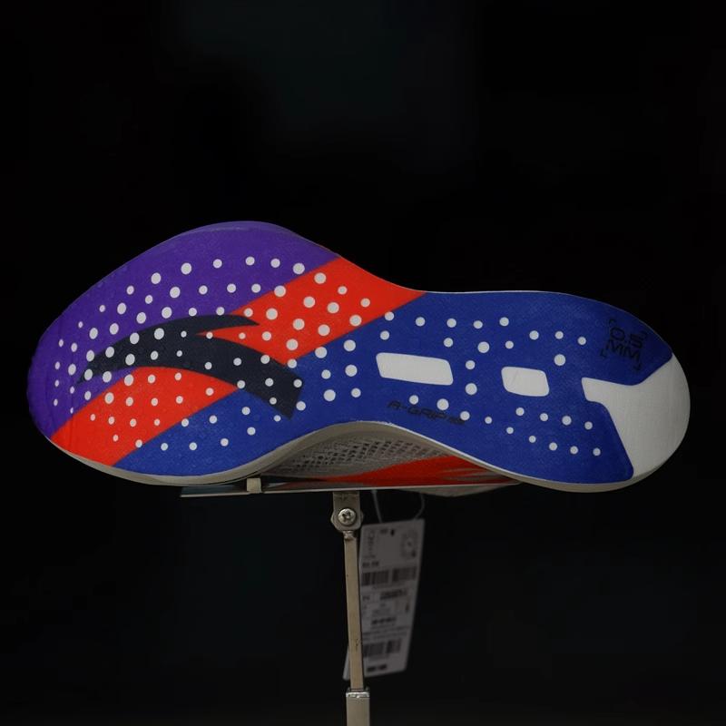 New Anta C202 G9 Low-Top Running Shoes Women's Purple Orange White 122515573-3