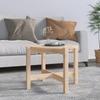 Day and Night - Day and Night Solid Pine Wood Coffee Table 62.5x45 Cm