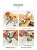 Stainless Steel Hand-Crank Rotary Cheese Grater for Home Use