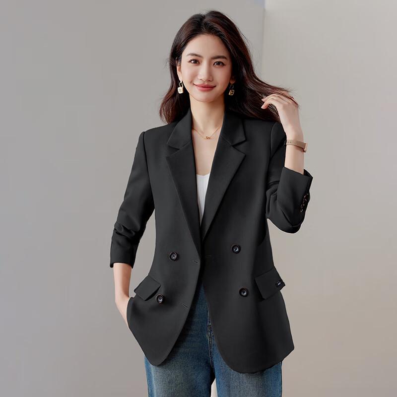 Teluoman Women's Loose Casual Blazer
