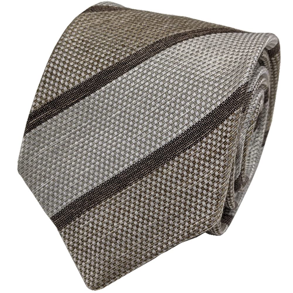 Fujiyama Woven Linen Hemp Blend Made In Silk and Job Freshman Stylish [C CRAVATTERIA] Tie, Necktie, Japan, Linen, Men's, Business, Recruitment,