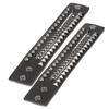 2 stk. punk armbånd vintage flerlags nagle motorsykkel imitert skinn mansjettarmbånd