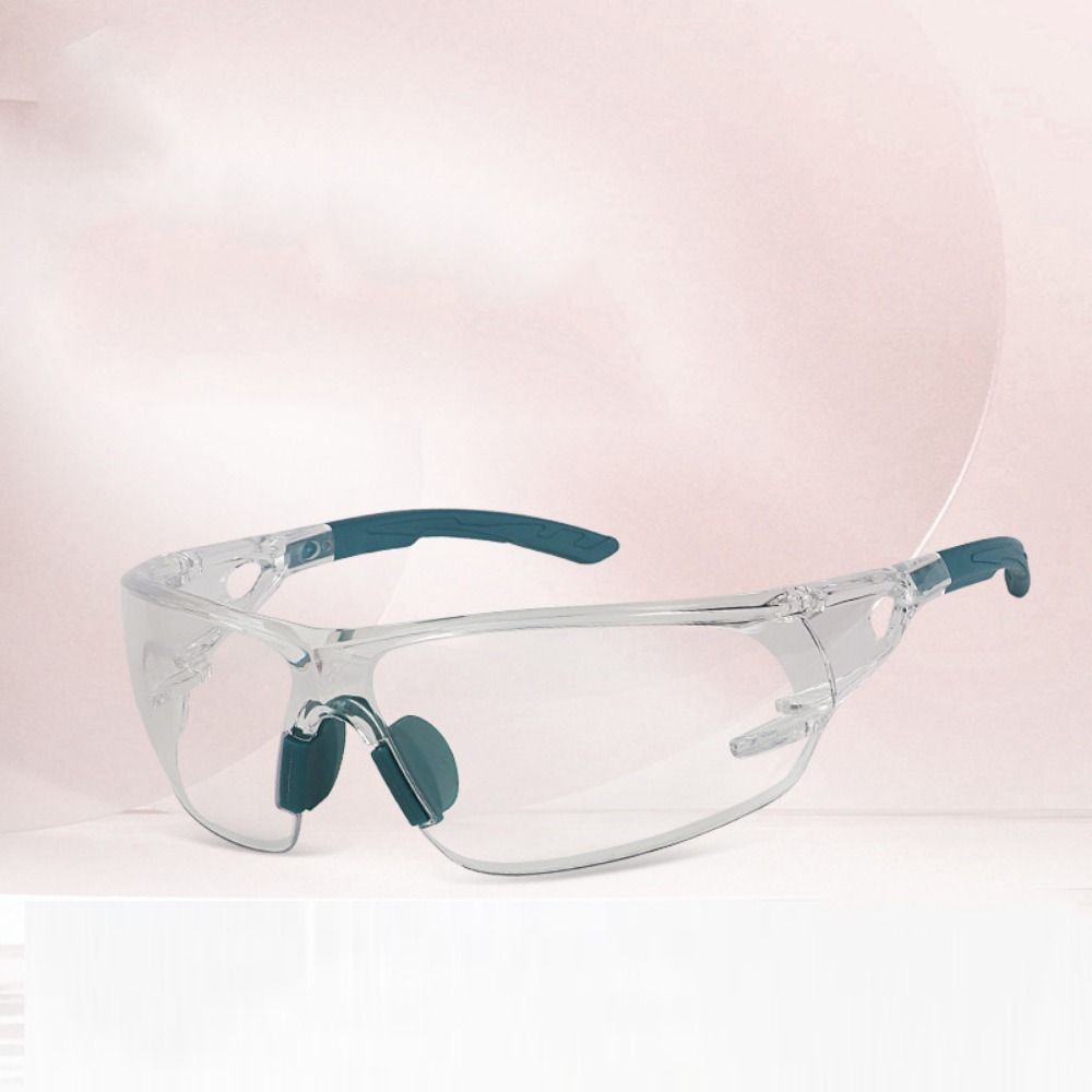 Wind- und Staubdichte Sicherheits-Fahrradbrille Rutschfester Radsport-Augenschutz Klare Sportbrille Damen