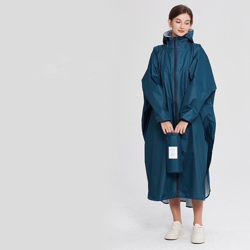 Women Breathable Raincoat Big Rain Coat Ladies Waterproof Cloak Raincoats Rainwear