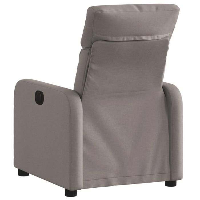 VidaXL Fauteuil Inclinable, Chaise avec Repose-pieds, Siège avec Dossier et Accoudoirs, Meuble de Salle de Séjour, Moderne, 374172