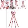 Colorful Cartoon Style American Independence Bow Indoor Decoration For Festive Christmas