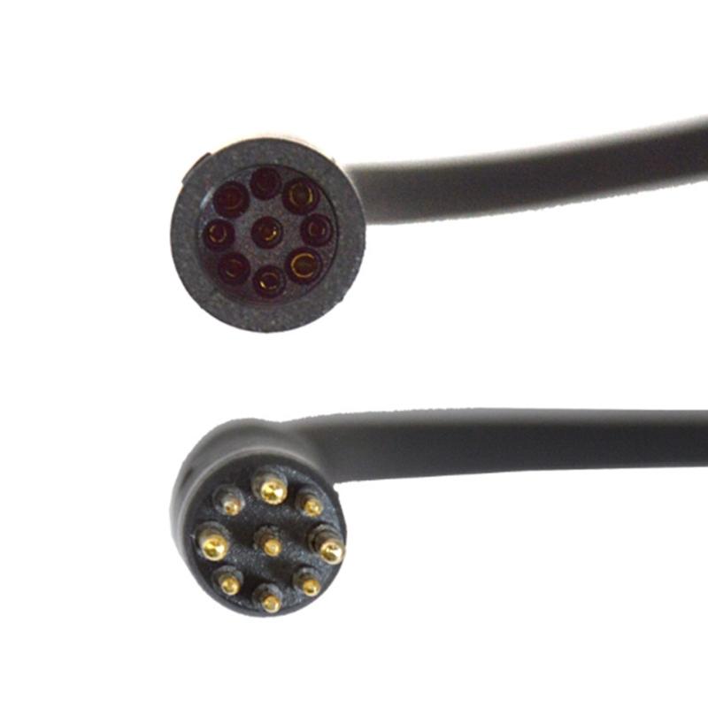 E-Bike Motor Verlängerungskabel mit Stecker/Buchse Elektrofahrräder 9-Pin Motor Umwandlungskabel Verlängerungskabel