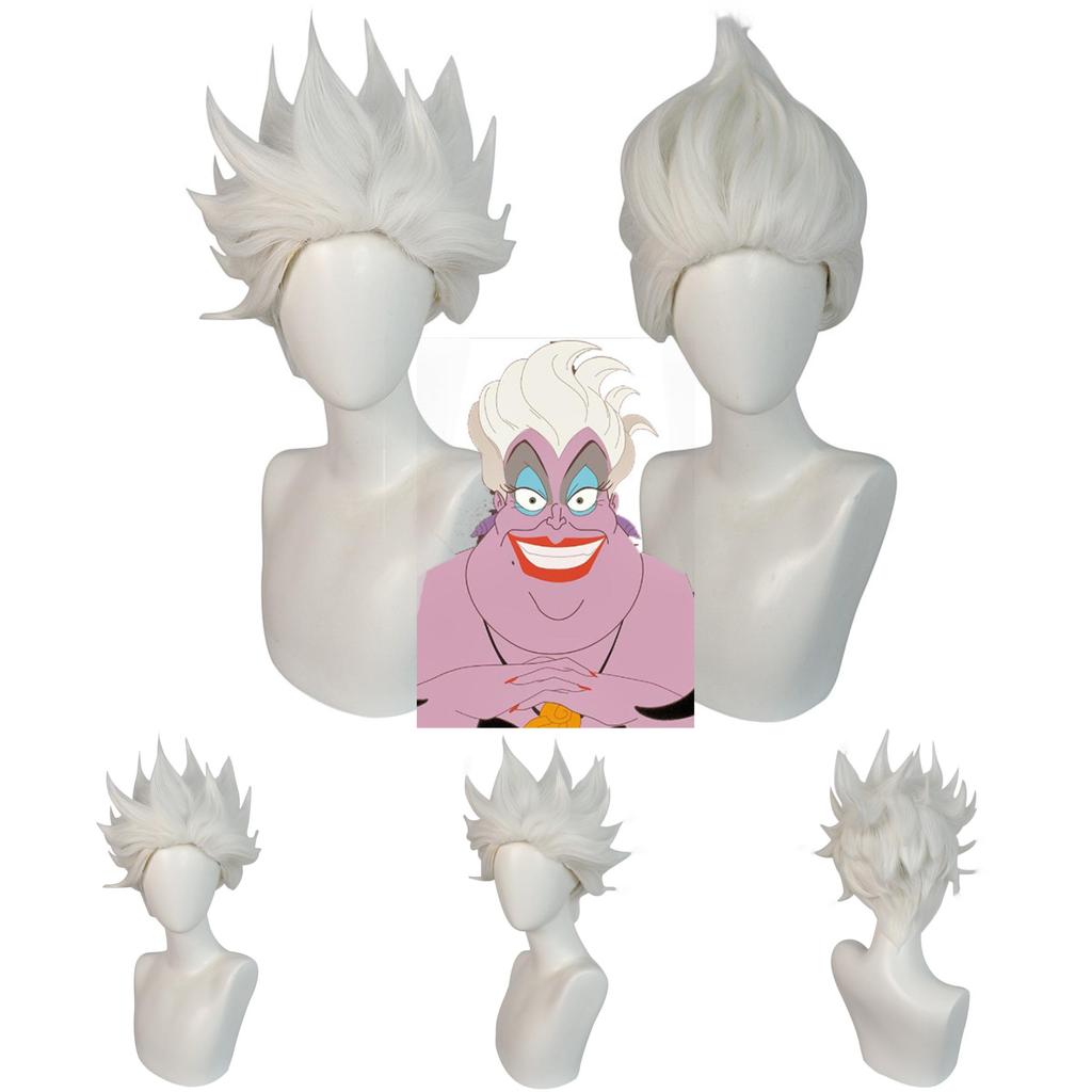The Little Mermaid Ursula Cosplay Wig From Hightemperature Silk For Anime And Costume Role Play