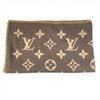 Louis Vuitton M92067 Monogram Rag Monogram interior throw blanket Angola Brown