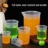 Graduated PP Plastic Measuring Cups - Sizes: 50ml, 100ml, 150ml, 250ml, 500ml, 1000ml, Thickened Design