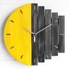 Irregular Abstract Industrial Style Wall Clock Simple Creative Big Wooden Quartz Wall Clock Living Room Bedroom Home Decoration
