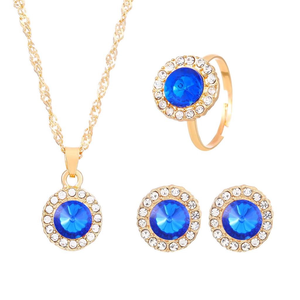 Elegant Pearl Teardrop Necklace & Stud Earrings Set for Bridal