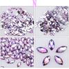 

500Pcs Glitter Horse Eye Rhinestones 3D Decorative Glue Acrylic