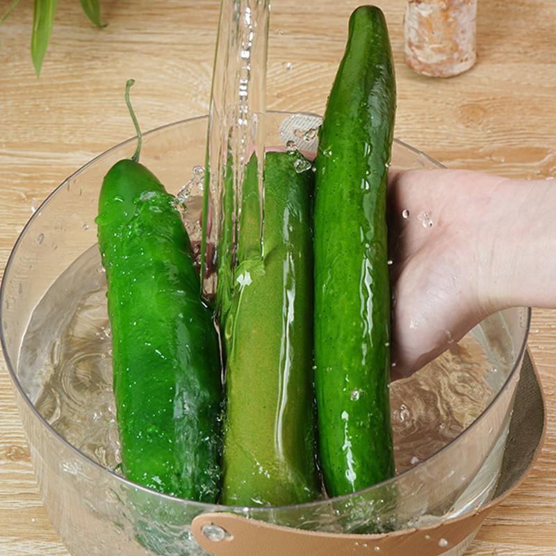 Simulation Bubble Long Cucumber Model Table Display Home Decorate Photography Props Plastic Vegetable Crafts