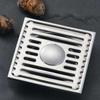 Stainless Steel Floor Drains Square Washing Machine Deodorant Drainer Shower Strainer Cover for Bathroom Toilet Accessories