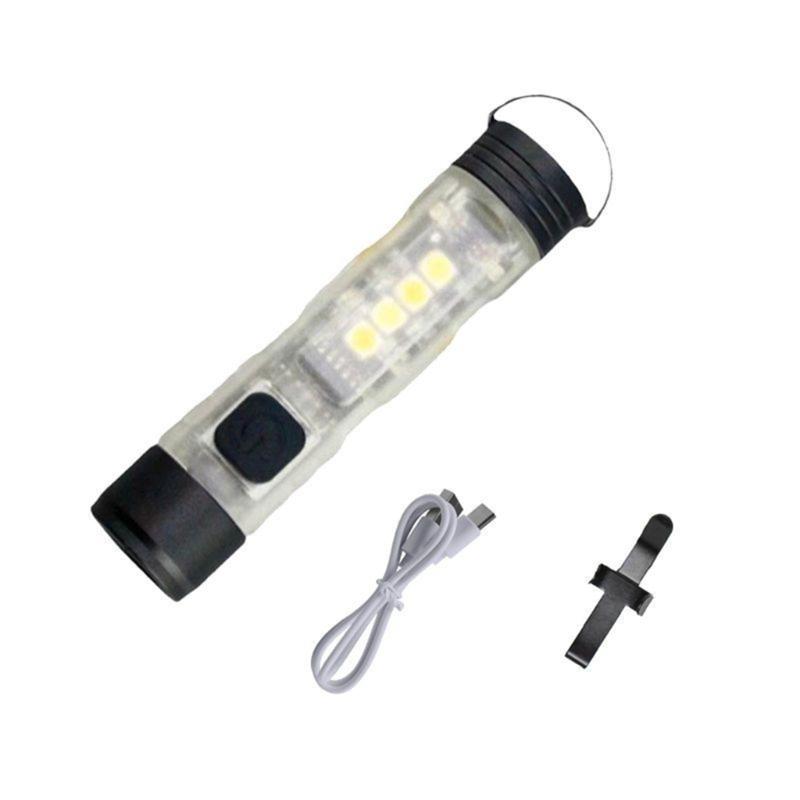 Light weight Clip Light Powerful Pocket Torches Light Portables Hat Clip Lamp for Outdoor Work Night Fishing