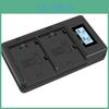 Digetal Palo Lcd Lpe6 Display Camera Battery Charger Usb 2 Slot Lp E6 Charger For Canon Eos 5d 6d 7d Mark Iv Iii 80d Bateria
