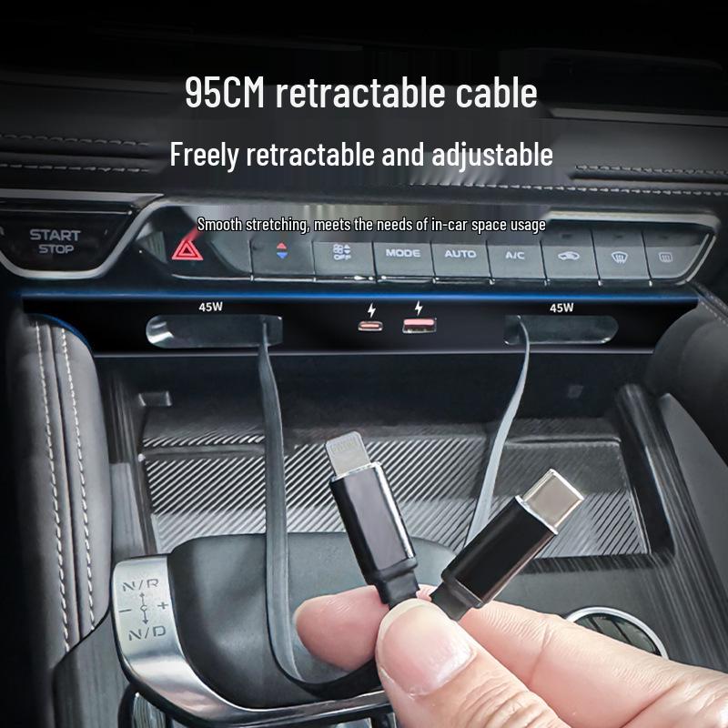 Geely Xingyue L Car Charger Docking Station for Apple & Android - Fast Charging Interior Modification