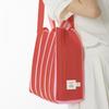 Pleatsmama Two Way Shopper Bag Red Pink