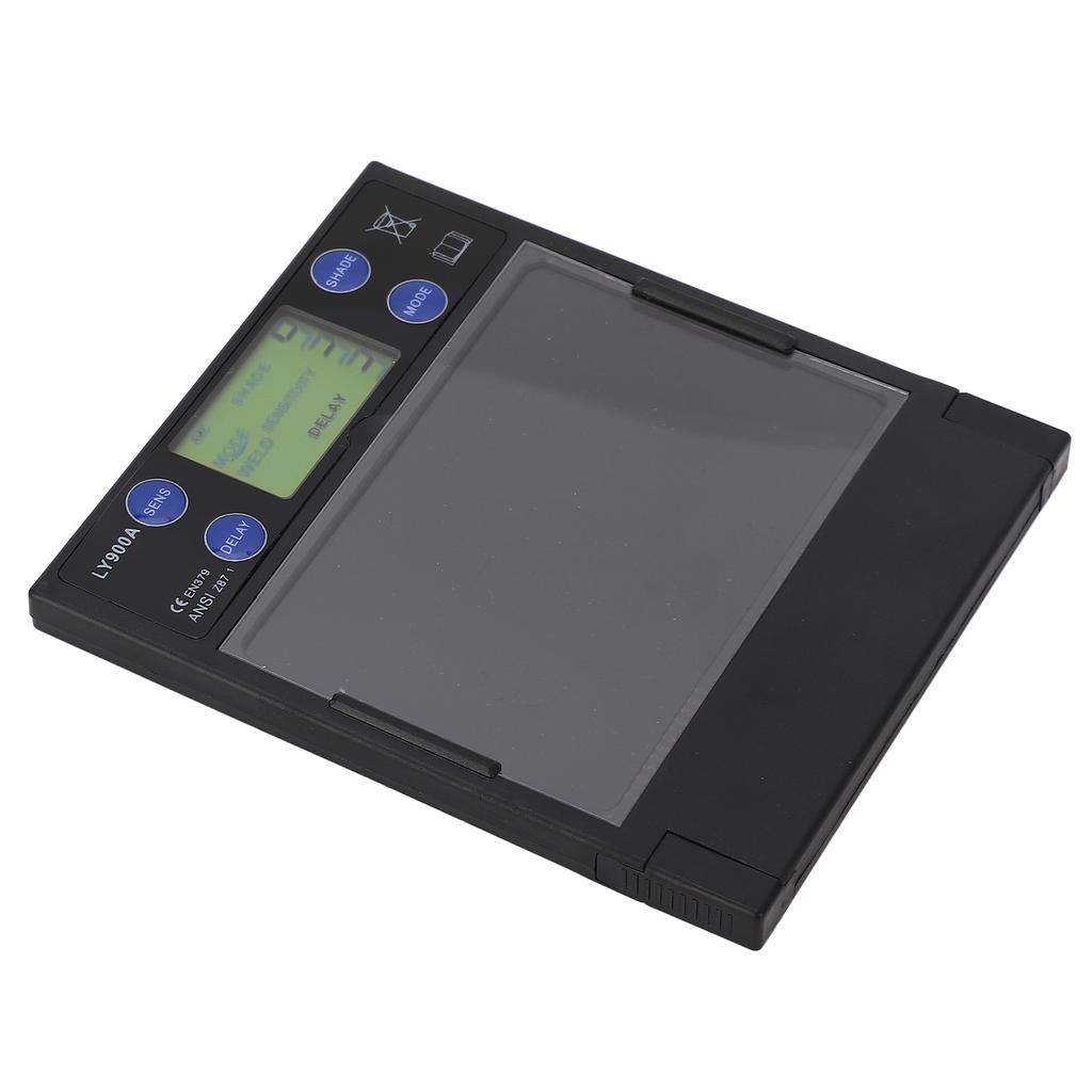 Solar Welding Lens Shade Automatic Darkening Digital Display Welder Helmet Filter Lens 100x67mm