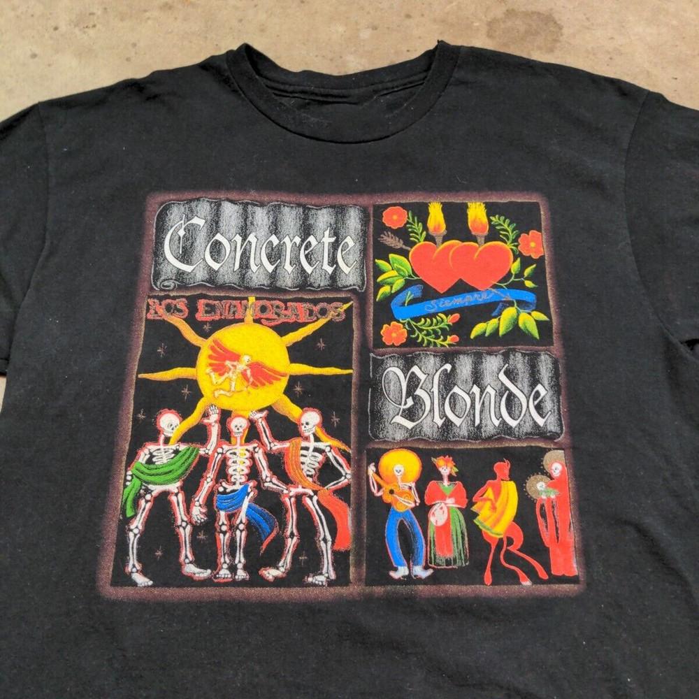 Concrete Blonde Band Album Tour Adult Cotton T-Shirt S To 5XL MK555 Unisex T-Shirt XXXXL