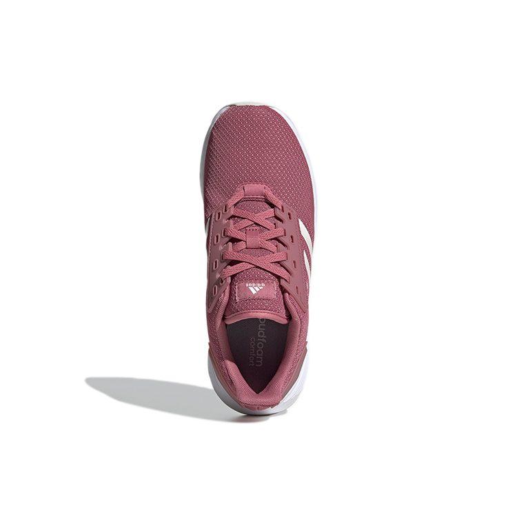 Adidas Duramo 9 Fabric Abrasion Resistant Support Abrasion Resistant Support Low top Running Shoes Women's Dark Pink FW2368