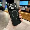 Luxury silicone heat dissipation shockproof cover for iPhone 17 Air 17 16 15 14 13 12 Pro Max lens holder magnetic Phone case