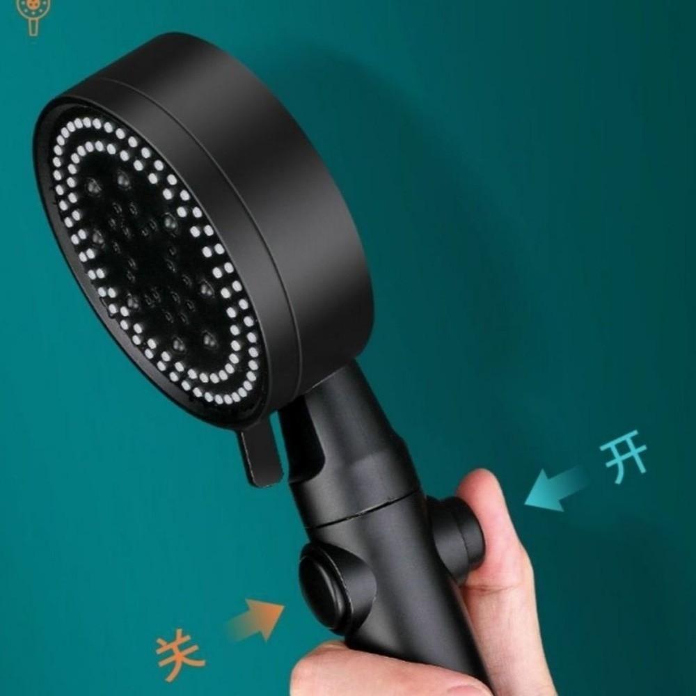 5 Modes Showerhead with 1.5M Hose and Bracket Handheld Shower Hand Shower Head Set  Home