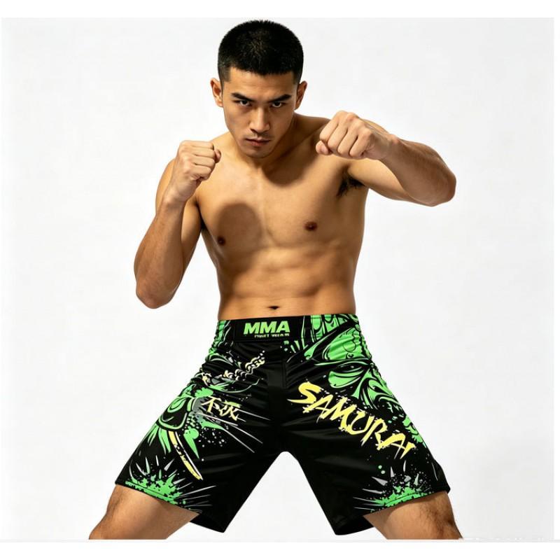 MMA Shorts Men Women Training Fighting Gym Boxing Muay Thai BJJ Grappling Sport Athletic Workout Pants