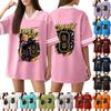 Women's Short Sleeve Letter Print Casual T-Shirt for Everyday Wear